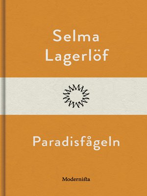 cover image of Paradisfågeln